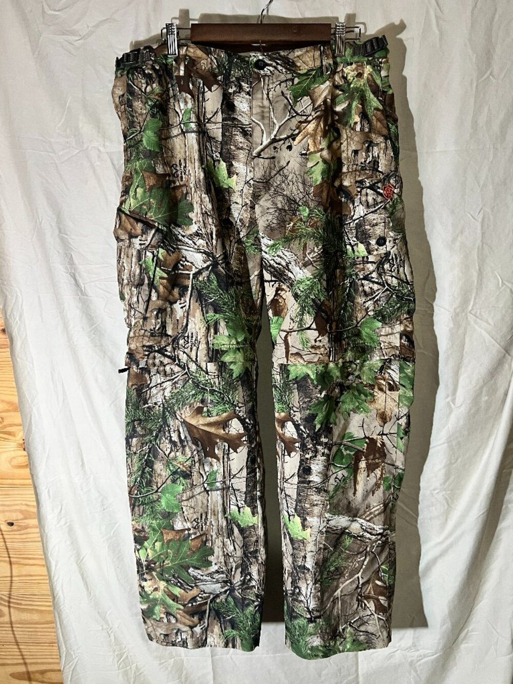 Game‎ Winner Pants Mens XL Nylon Breathable Cargo Convertible Camouflage Hunting